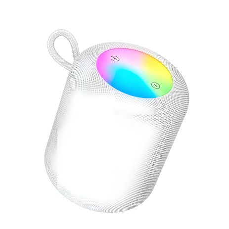 Портативна колонка HOCO HC30 Oceano BT speaker, BT5.4, TF, USB, FM, TWS, 5W, 1800mAh, 3h, сірого кольору