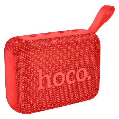 Портативна колонка HOCO HC28 Melody sports BT speaker, BT5.4, USB, TF, FM, TWS, 8W, 1200mAh, 3h, red