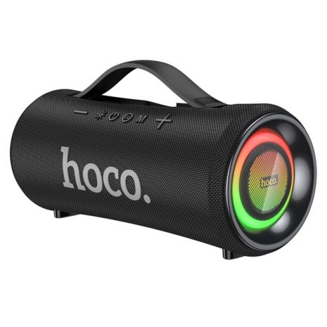 Портативна колонка НОСО HA10 Oleada outdoor BT speaker, BT5.4, TF, USB, AUX, FM, TWS, 20W*2, 3000mAh, 4h, black