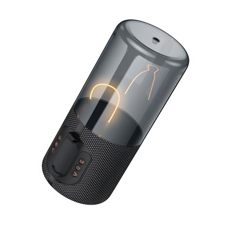 Акустика HOCO BS64 Rocker BT колонка |BT5.4, FM/BT/TWS, 5W, 3 часа| серый Акустика HOCO BS64 Rocker BT колонка |BT5.4, FM/BT/TWS, 5W, 3 часа| серый