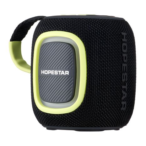 Портативна колонка HOPESTAR P66 LED, IPX7, BT5.3, AUX, USB, TF, TWS, 2x5W, 1500mAh, 6h, чорна