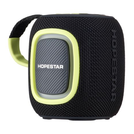 Портативна колонка HOPESTAR P66 LED, IPX7, BT5.3, AUX, USB, TF, TWS, 2x5W, 1500mAh, 6h, Black