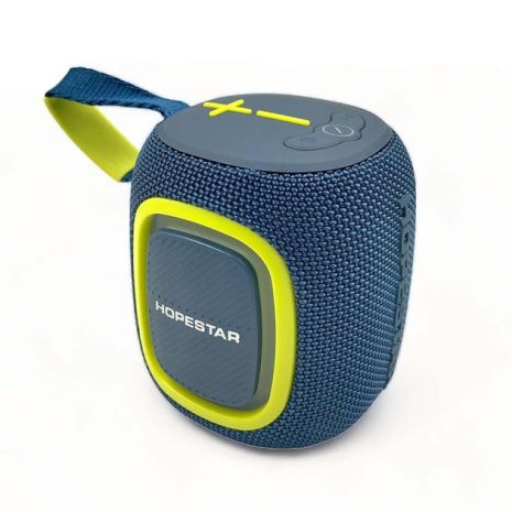 Портативна колонка HOPESTAR P66 LED, IPX7, BT5.3, AUX, USB, TF, TWS, 2x5W, 1500mAh, 6h, Blue
