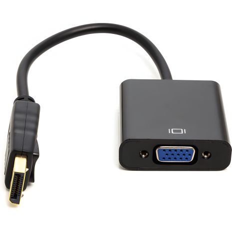 Переходник PowerPlant DisplayPort (M) - VGA (F), 0,15 м Переходник PowerPlant DisplayPort (M) - VGA (F), 0,15 м