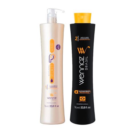 Набор биксипластии Wennoz Brasil Bixyplastia Plast Hair Precious Blend 2х30 г (разлив)