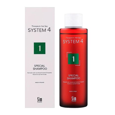 Шампунь Sim Sensitive System 4 №1 Special Shampoo для нормального і схильного до жирності волосся, 250 мл