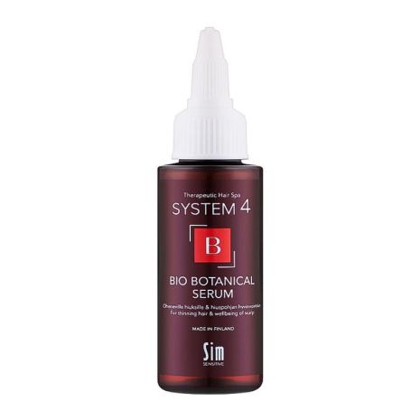 Сыворотка Sim Sensitive System 4 B Bio Botanical Serum био ботаническая для роста волос, 50 мл Сыворотка Sim Sensitive System 4 B Bio Botanical Serum био ботаническая для роста волос, 50 мл
