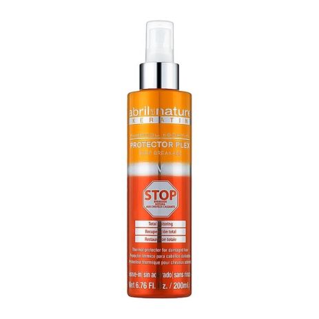 Термозащитный спрей Abril et Nature Keratin Protector Plex Stop Breakage для поврежденных волос, 200 мл