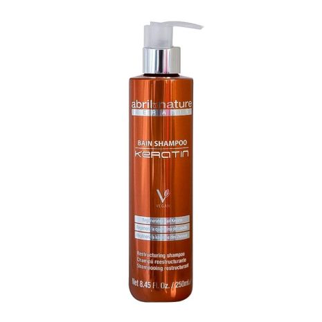Шампунь з кератином Abril et Nature Keratin Instant Shampoo для регенерації пошкодженого волосся, 250 мл