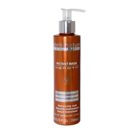 Маска с кератином Abril et Nature Instant Mask Keratin для регенерации поврежденных волос, 200 мл