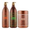 Набір KLERAL System TRIO Olio Di Macadamia шампунь, кондиціонер та маска для зволоження волосся, 3х500 мл