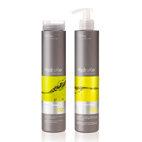 Увлажняющий набор для волос Erayba DUO HydraKer Keratin: шампунь и кондиционер, 2х250 мл