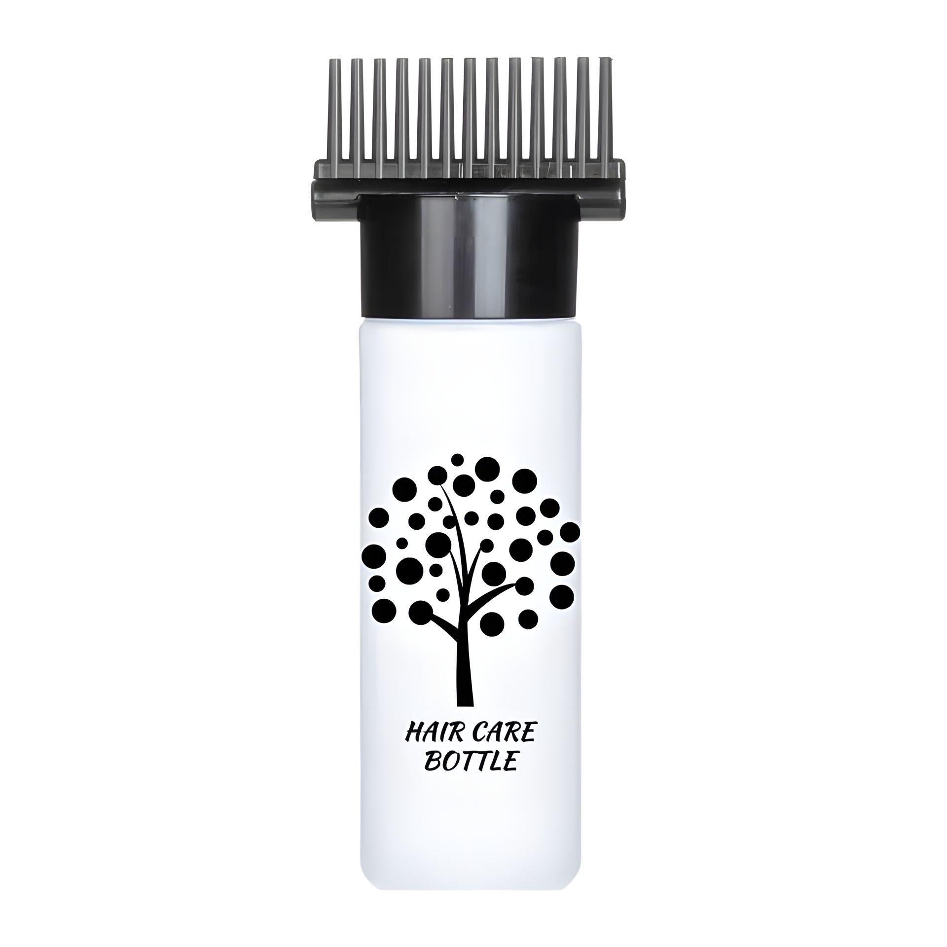 Флакон аппликатор для краски с расческой полупрозрачный, 175 мл Флакон аппликатор для краски с расческой полупрозрачный, 175 мл