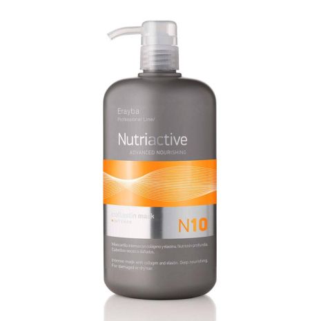 Интенсивная питательная маска Erayba NutriActive N10 Сollastin Mask с коллагеном и эластином, 1000 мл