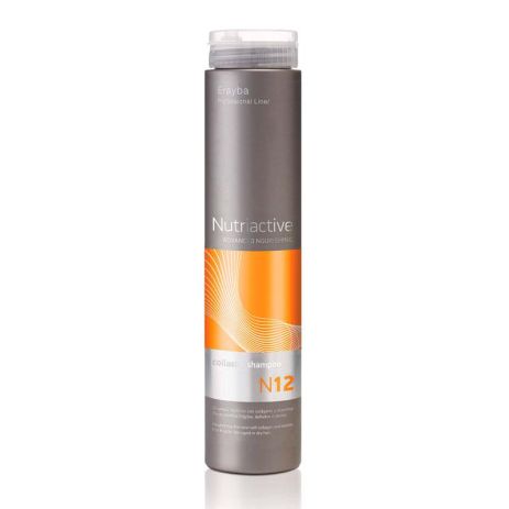 Питательный шампунь Erayba NutriActive N12 Сollastin Shampoo с коллагеном и эластином для сухих волос, 250 мл