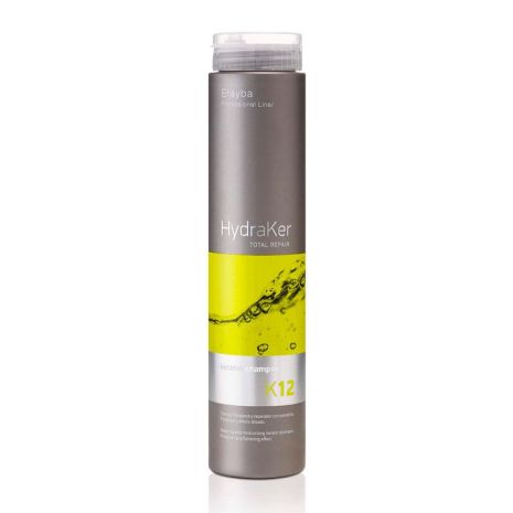 Кератиновый шампунь Erayba HydraKer K12 Keratin Shampoo безсульфатный для восстановления волос, 250 мл