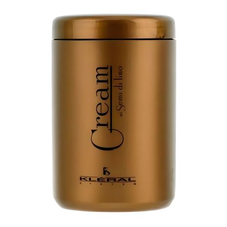 Восстанавливающая маска KLERAL System Semi di Lino с льняным маслом для поврежденных волос, 1000 мл