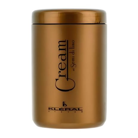 Восстанавливающая маска KLERAL System Semi di Lino с льняным маслом для поврежденных волос, 1000 мл