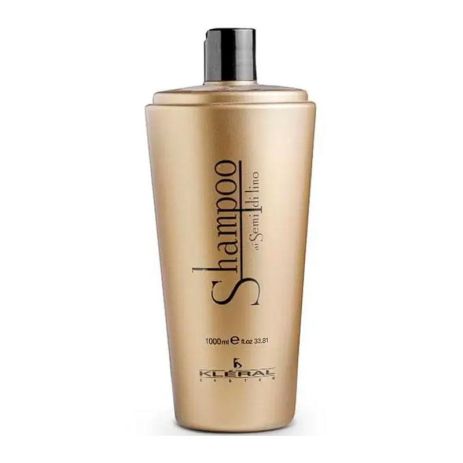 Живильний шампунь KLERAL System Semi di Lino Shampoo з олією льону для пошкодженого волосся, 1000 мл