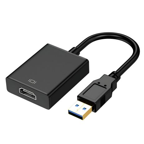 USB–HDMI зовнішня адаптер відеокарта з чіпом FL2000, дротовий екран, USB 3.0 USB–HDMI зовнішня адаптер відеокарта з чіпом FL2000, дротовий екран, USB 3.0