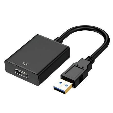 USB–HDMI зовнішня адаптер відеокарта з чіпом FL2000, дротовий екран, USB 3.0 USB–HDMI зовнішня адаптер відеокарта з чіпом FL2000, дротовий екран, USB 3.0