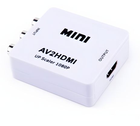 AV в HDMI конвертер, RCA в HDMI 1080P для ТВ, ПК, PS3, Xbox, DVD HW-2105 AV в HDMI конвертер, RCA в HDMI 1080P для ТВ, ПК, PS3, Xbox, DVD HW-2105