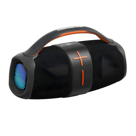 Колонка портативна HOPESTAR H60, 2x10W, 3000mAh, 4-6h, RGB, IPX6, TF, TWS, USB, AUX, BT5.3, Black