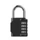 Mini Combo Lock CL001MK, 4 Digits, Metal, Black Mini Combo Lock CL001MK, 4 Digits, Metal, Black