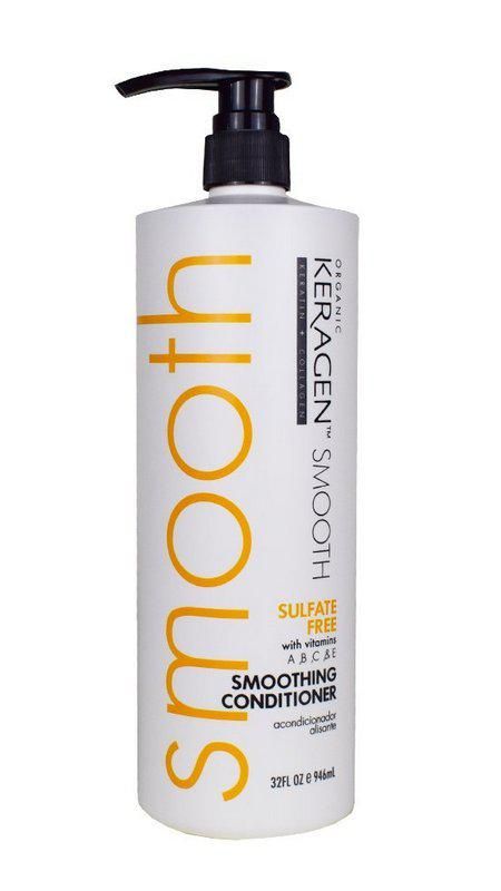 Безсульфатний кондиціонер Organic Keragen Smoothing Conditioner з кератином і колагеном, 946 мл Безсульфатний кондиціонер Organic Keragen Smoothing Conditioner з кератином і колагеном, 946 мл