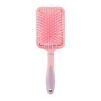 Прямоугольная массажная щетка для укладки волос Fashion Candy Massage Comb, розовая