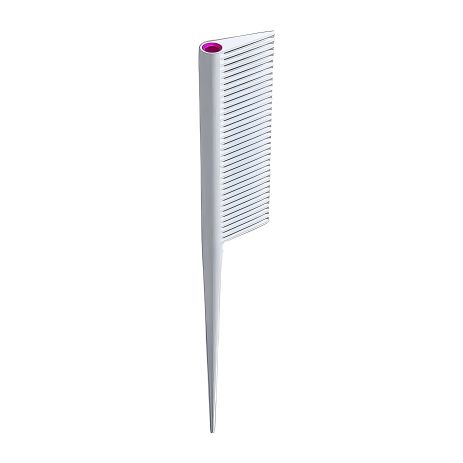 Dyson Designed Comb перукарський гребінець для стрижки та укладання, антистатичний термостійкий, 21 см, білий