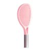 Массажная браш-щетка Tennis Style для всех типов волос, ультрамягкая розовая