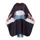 Перукарський пеньюар-накидка з віконцем для телефона, чорний Перукарський пеньюар-накидка з віконцем для телефона, чорний
