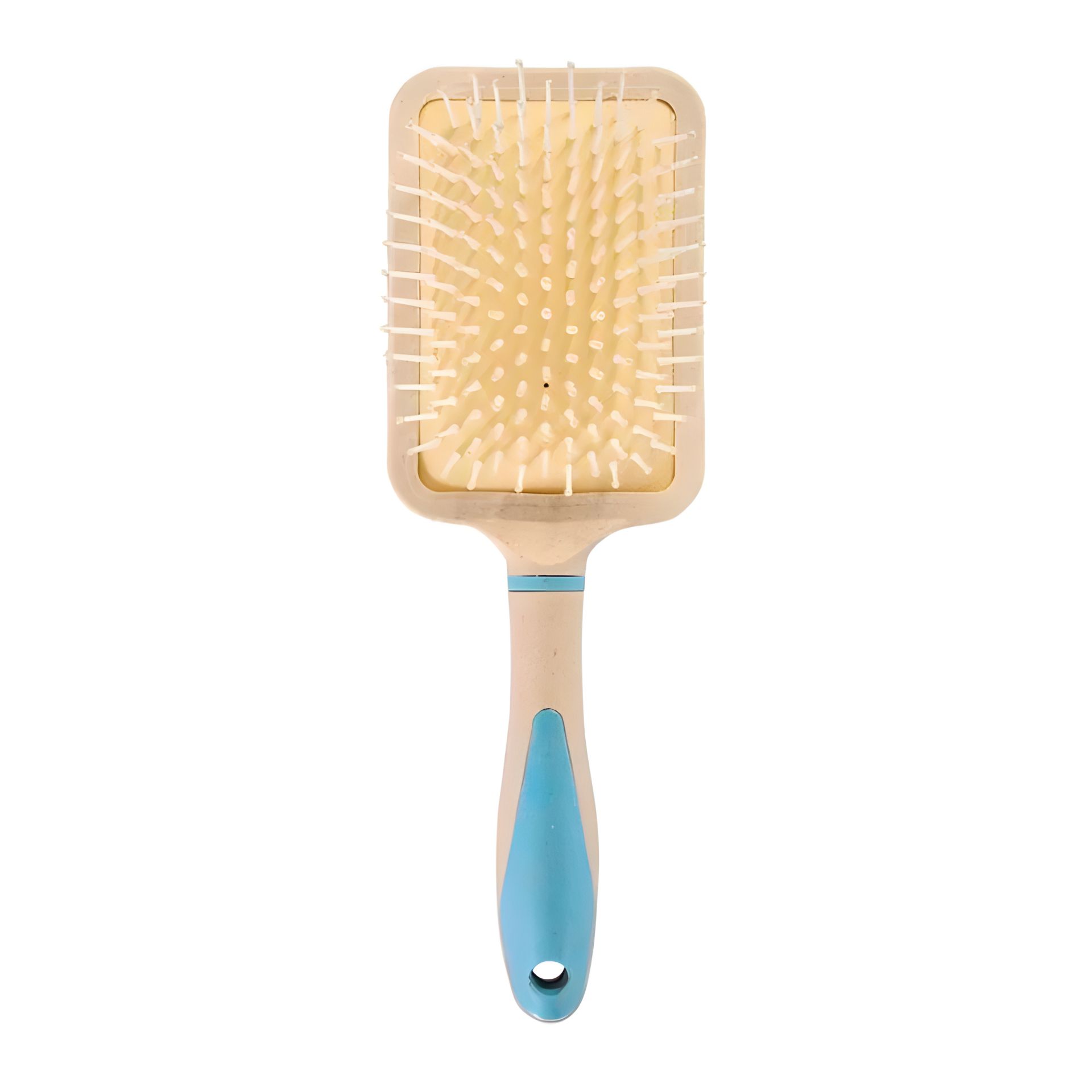 Массажная щетка Fashion Candy для укладки волос, прямоугольная, желтая Массажная щетка Fashion Candy для укладки волос, прямоугольная, желтая