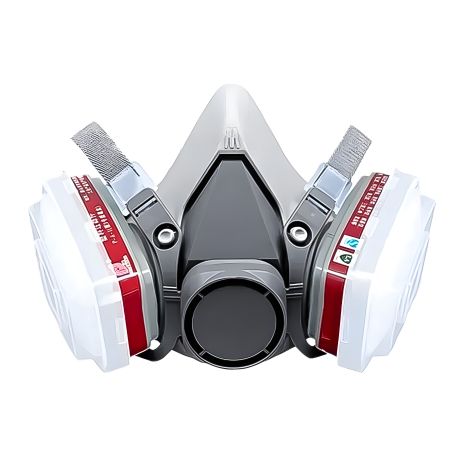 Маска защитная Happy Hair Chemical для лица класс защиты FFP2 (KN95) с фильтрами Маска защитная Happy Hair Chemical для лица класс защиты FFP2 (KN95) с фильтрами