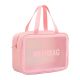 Косметичка органайзер Beauty Case на молнии с ручкой, дорожный несессер розовый размер L 30x13x21см Косметичка органайзер Beauty Case на молнии с ручкой, дорожный несессер розовый размер L 30x13x21см