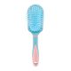Овальная массажная щетка для укладки волос Fashion Candy Massage Comb голубая