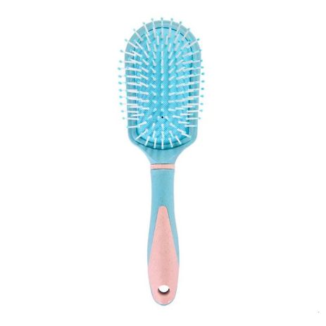 Массажная щетка Fashion Candy Massage Comb для укладки волос овал голубая