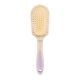 Массажная щетка Fashion Candy Massage Comb для укладки волос овал желтая