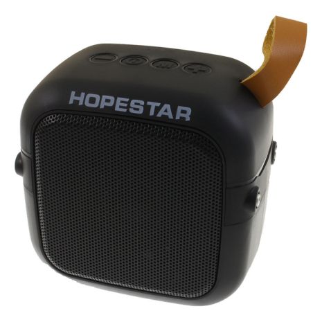 Портативна колонка HOPESTAR MINI T5, USB, AUX, TF, FM, BT4.2, 3W, 500mAh, 3-4h, Black