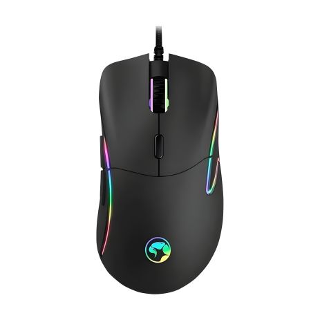 Дротова ігрова миша MARVO Marvo Capo 30 Wired Programmable Mouse M528, 1200-12800DPI, USB, 1.6m, black