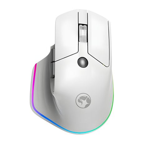 Ігрова миша MARVO Wireless Mouse G803W, Type-C, BT, 2.4G, 1600-4000DPI, 500mAh, white Ігрова миша MARVO Wireless Mouse G803W, Type-C, BT, 2.4G, 1600-4000DPI, 500mAh, white