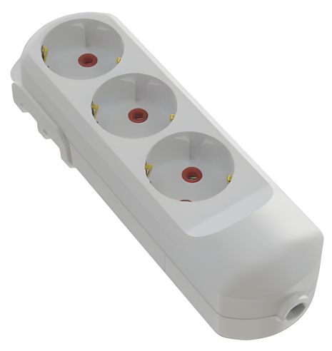 Network Pad: із 3 заземлюючими гніздами VIROK 09V210