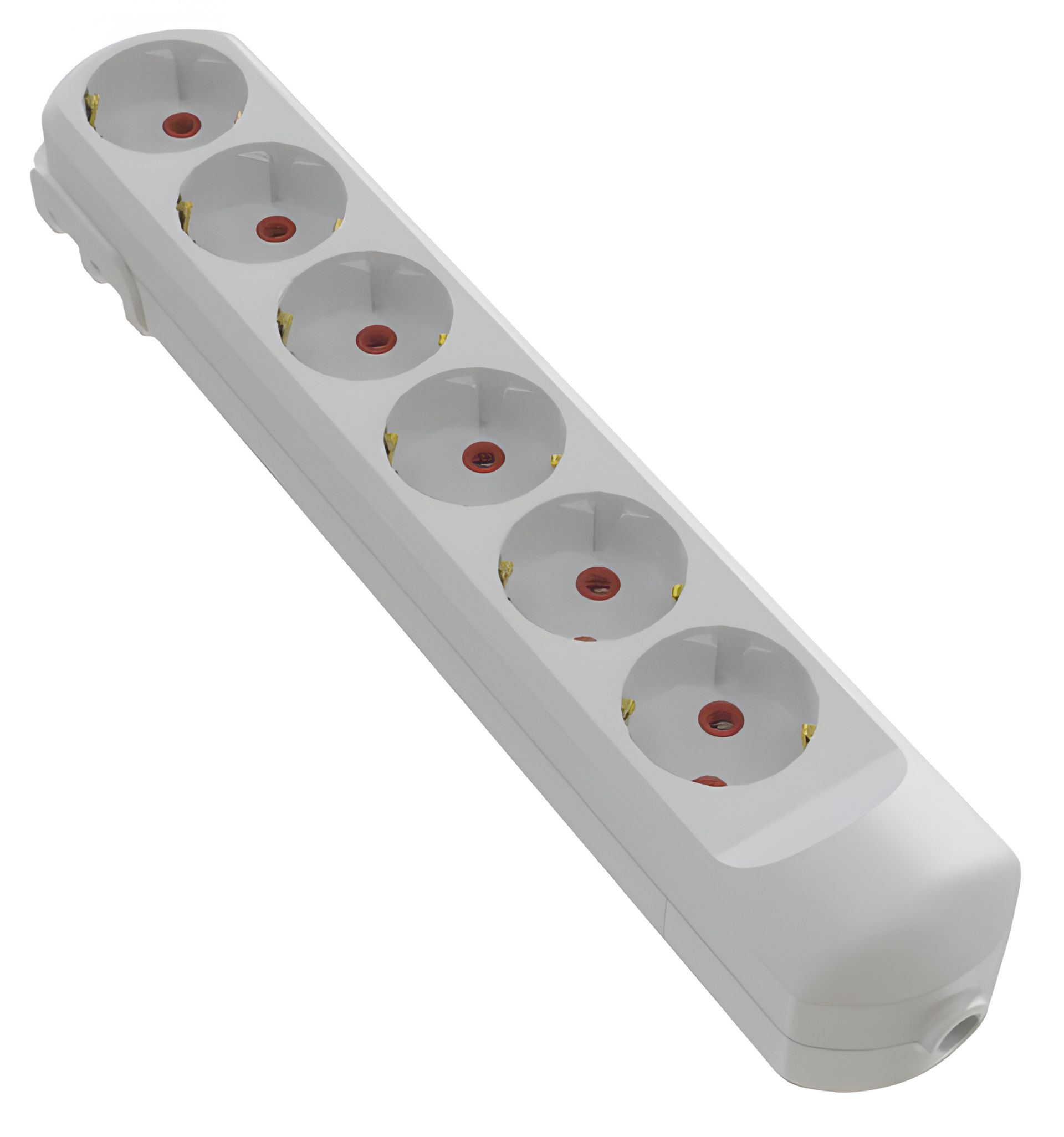 6-местная сетевая площадка с заземлением VIROK 09V240 6-местная сетевая площадка с заземлением VIROK 09V240