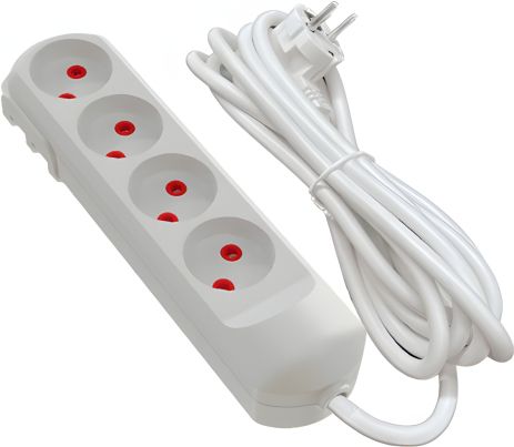 Подовжувач на котушці PowerPlant 20 м, 3x1.5мм2, 10А, 4 розетки, морозостійкий (JY-2002/20) Подовжувач на котушці PowerPlant 20 м, 3x1.5мм2, 10А, 4 розетки, морозостійкий (JY-2002/20)