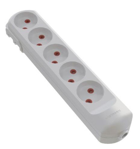 Мережа PAD: з 5 гніздами без заземлення VIROK 09V130