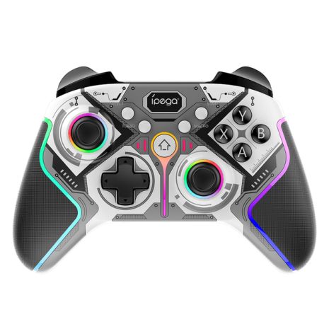 Геймпад Ipega PG-9666SH PS, PC, Android, IOS з RGB підсвічуванням, BT5.0, 500mAh, 30h, темно-сірий Геймпад Ipega PG-9666SH PS, PC, Android, IOS з RGB підсвічуванням, BT5.0, 500mAh, 30h, темно-сірий