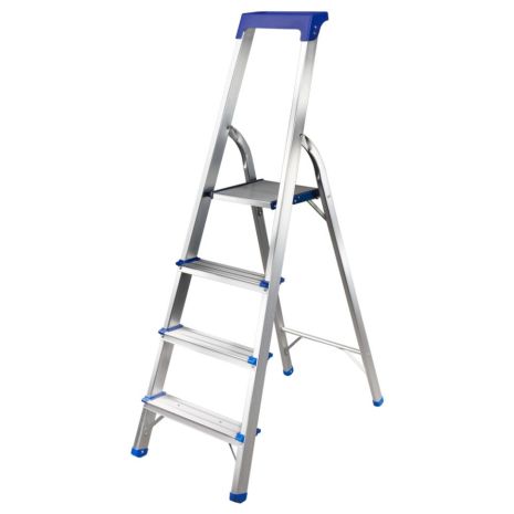 Стремянка алюминиевая 4 ступени 1.38м SIGMA 5036624 Стремянка алюминиевая 4 ступени 1.38м SIGMA 5036624