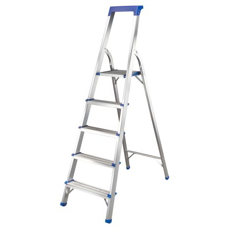 Стремянка алюминиевая 5 ступеней 1.59м SIGMA 5036634