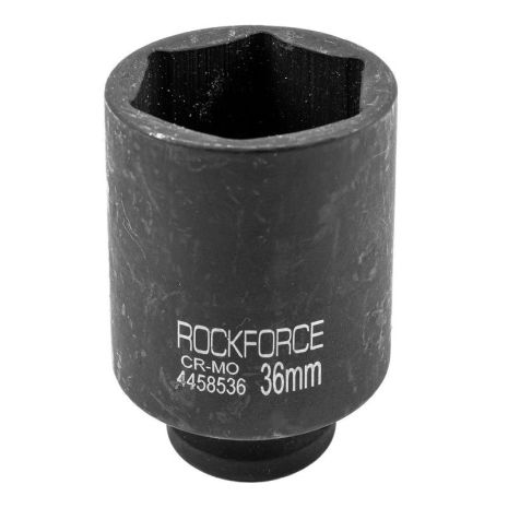 Головка ударная глубокая 36мм (6гр.),1/2" ROCKFORCE FORSAGE RF-4458536
